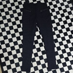 Black Patterned Leggings